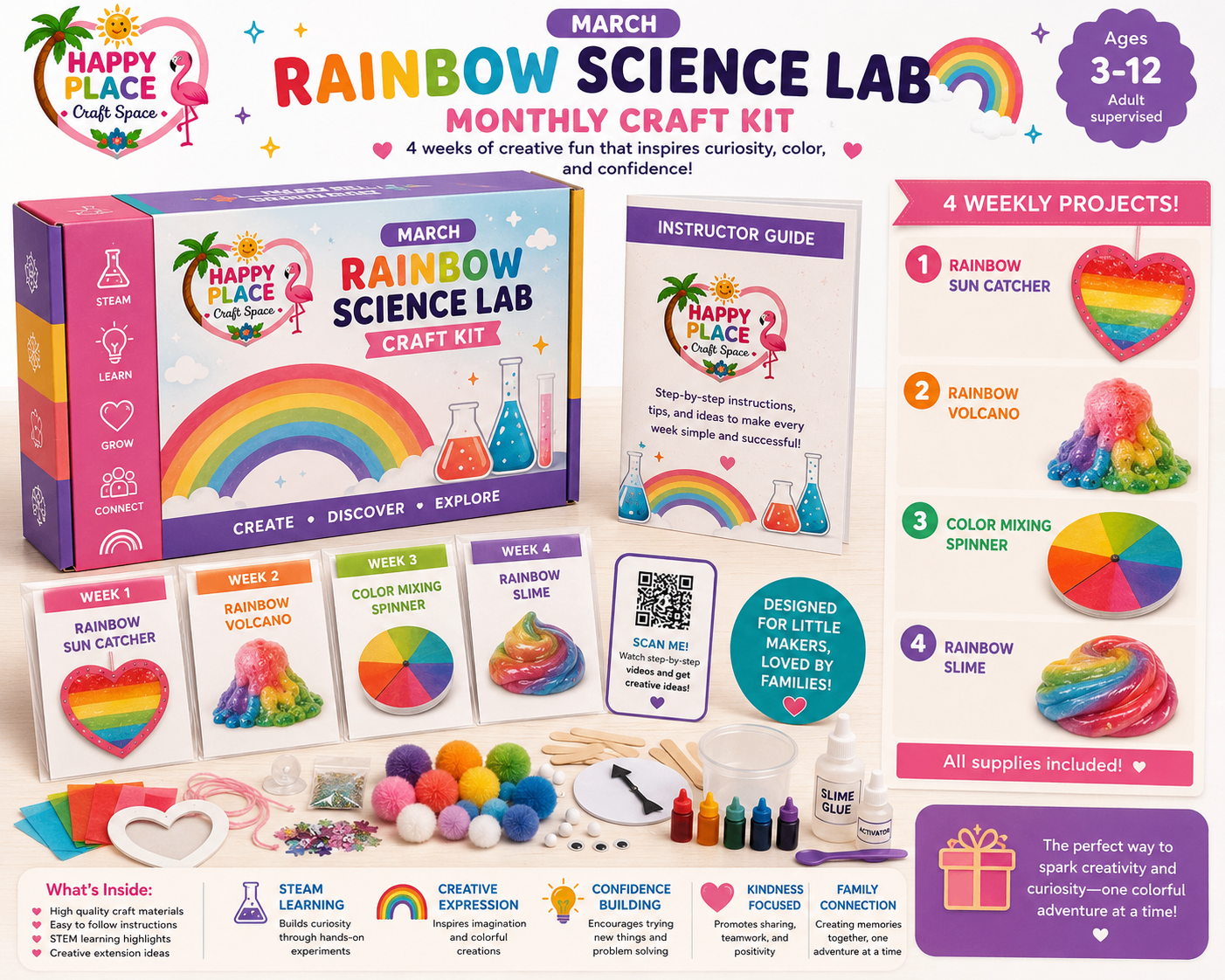 March Rainbow Science Lab