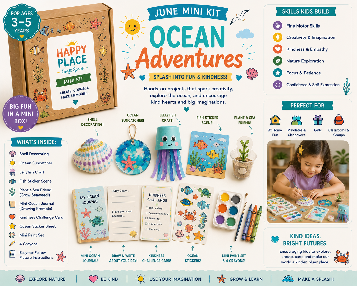 Ocean Adventures mini kit (ages 3β5)